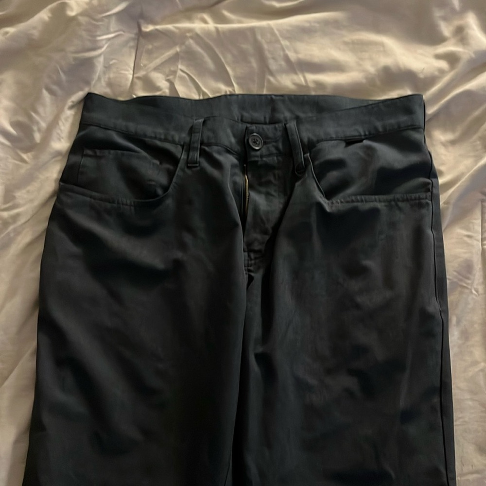 Navy Travis Mathew open to close pants